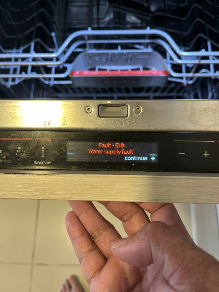 sửa chữa máy rửa bát bosch